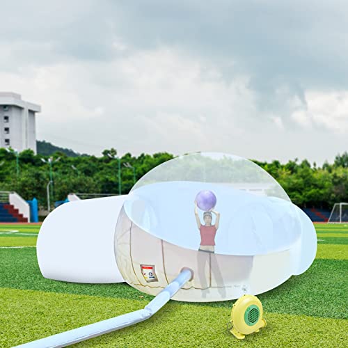 Inflatable Bubble Tent for Outdoor Camping, Transparent, Fits 3-5 Adults R17458