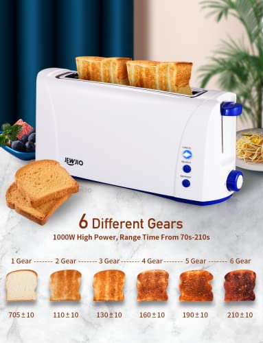 2 Slice Wide Slot Toaster with Defrost and Reheat I108856