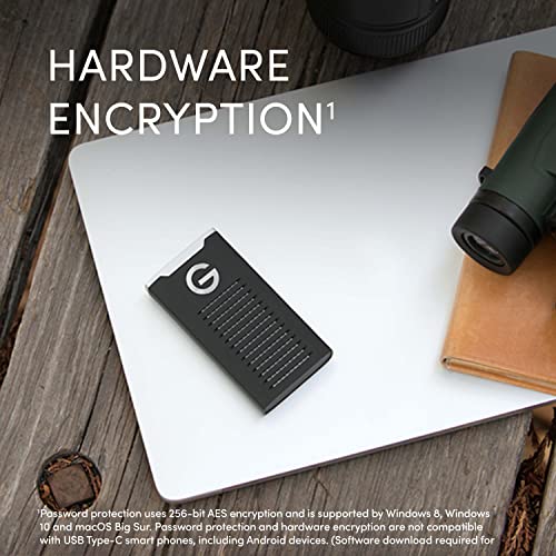 4TB Portable External SSD, IP67 Rugged, NVMe, USB 3.2 Gen 2 B844013