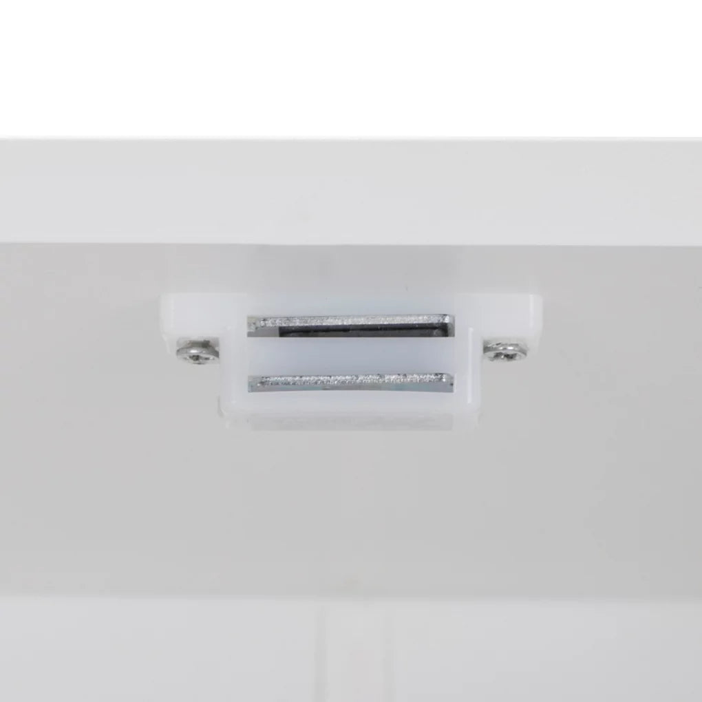 Wooden Bathroom Cabinet with Double Doors and Shelves K3403