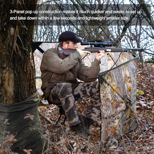 Portable Pop Up Ground Blind for Hunting K637041
