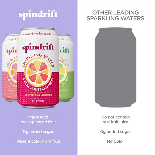Sparkling Water, 4 Flavor Variety Pack, 12 Fl Oz (Pack of 20) K1757
