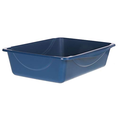 Cat Litter Box - High Capacity, Open Top for Large Cats L581266