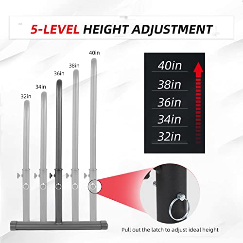 Adjustable Dip Bars for Home Gym Strength Training P112066