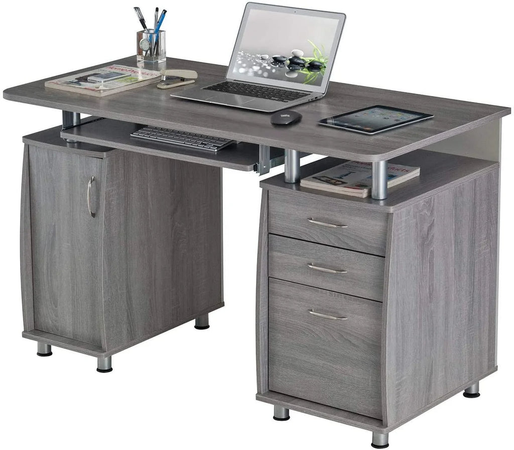 Gray Small Computer Desk M27748