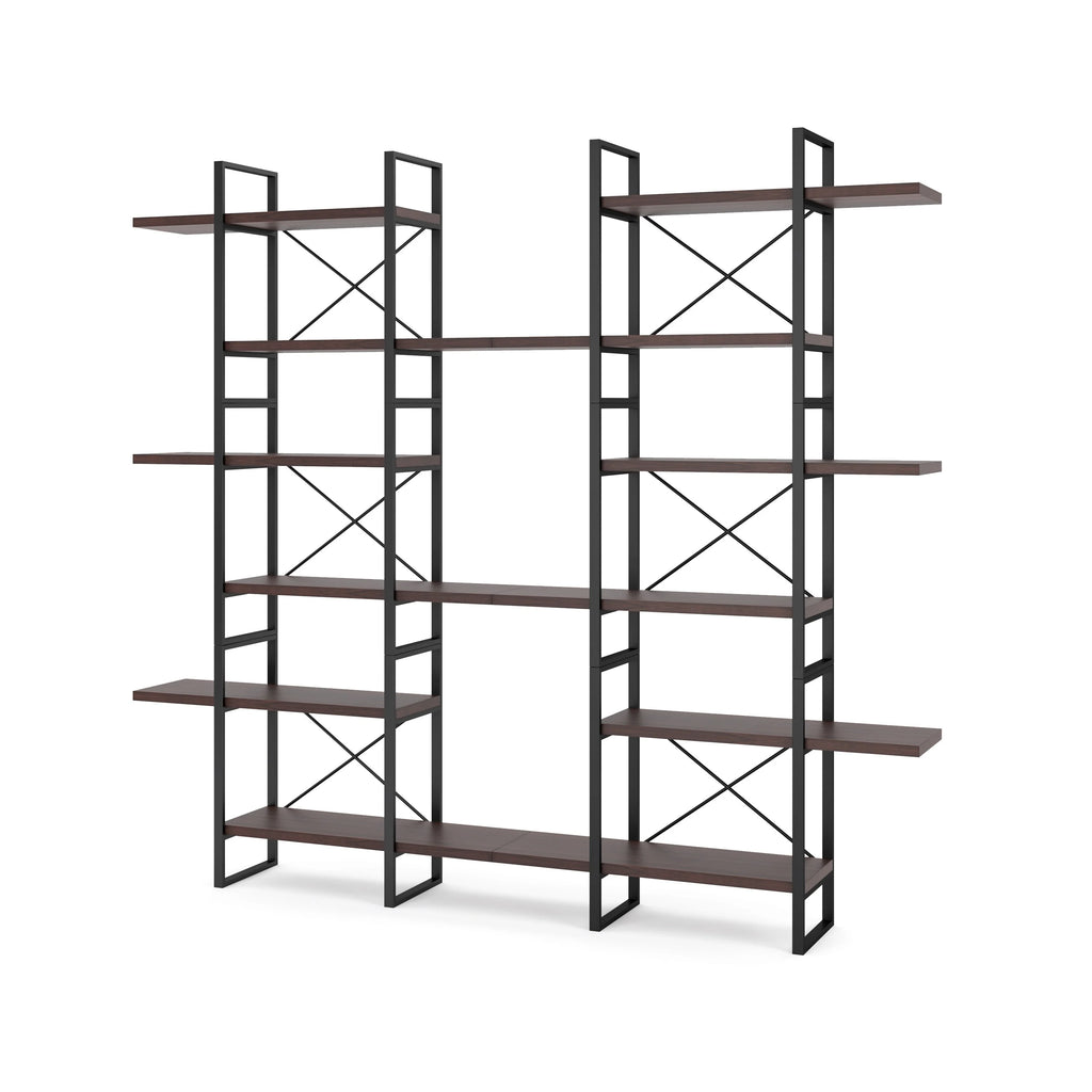 6-Tier Industrial Bookcase S790336