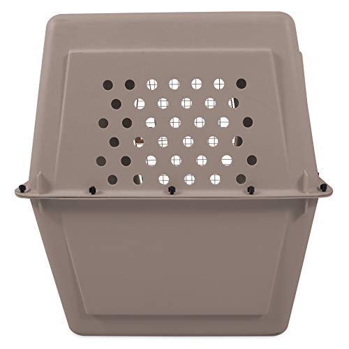 Extra Large Dog Kennel Travel Crate, Heavy Duty, 48 in. Long R37134