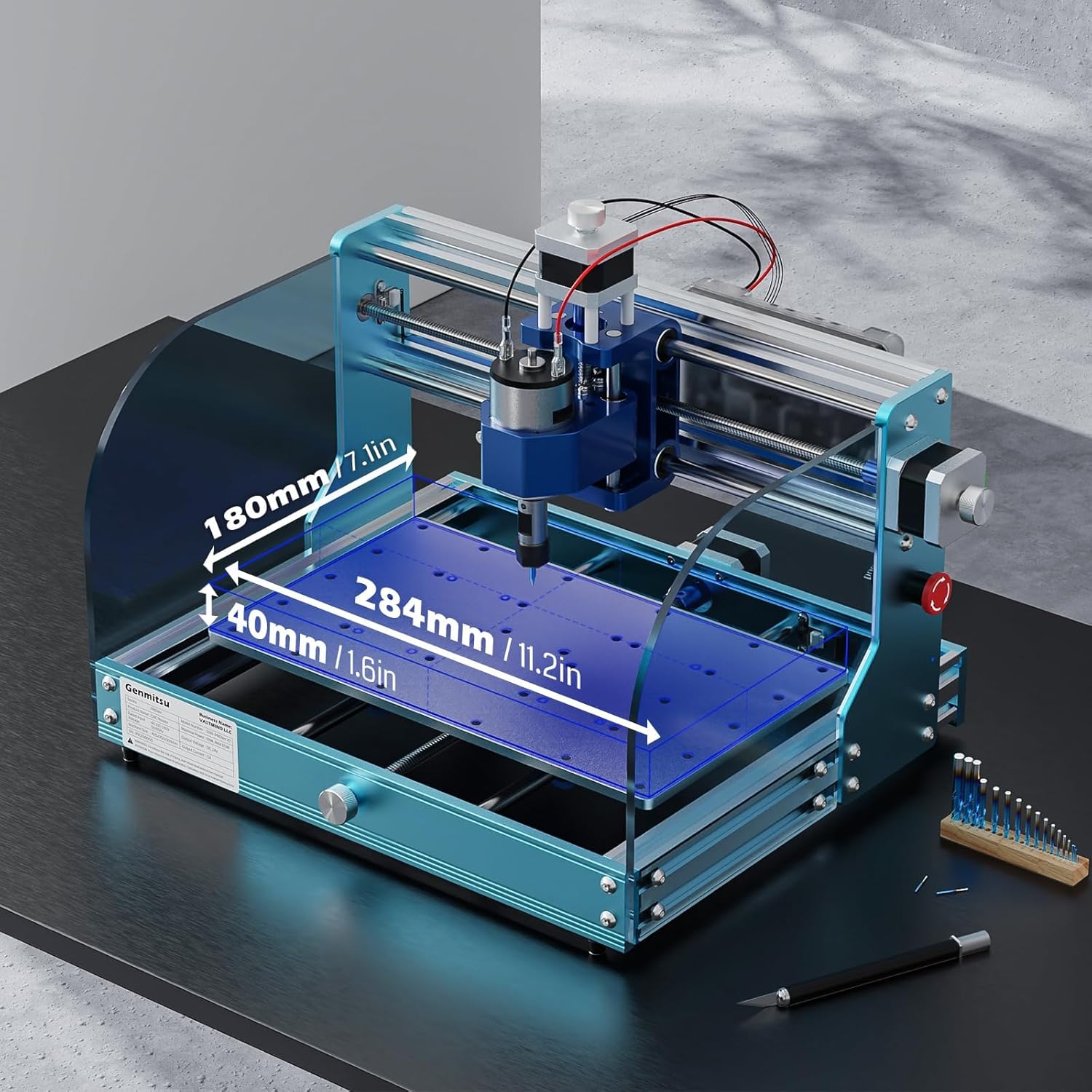 CNC Milling Machine for Beginners with Aluminum Z Axis A791883