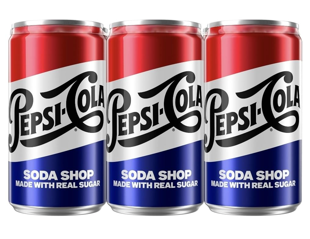 24 Mini Cans Variety Soda, 4 Flavors, 7.5 Fl Oz L849028