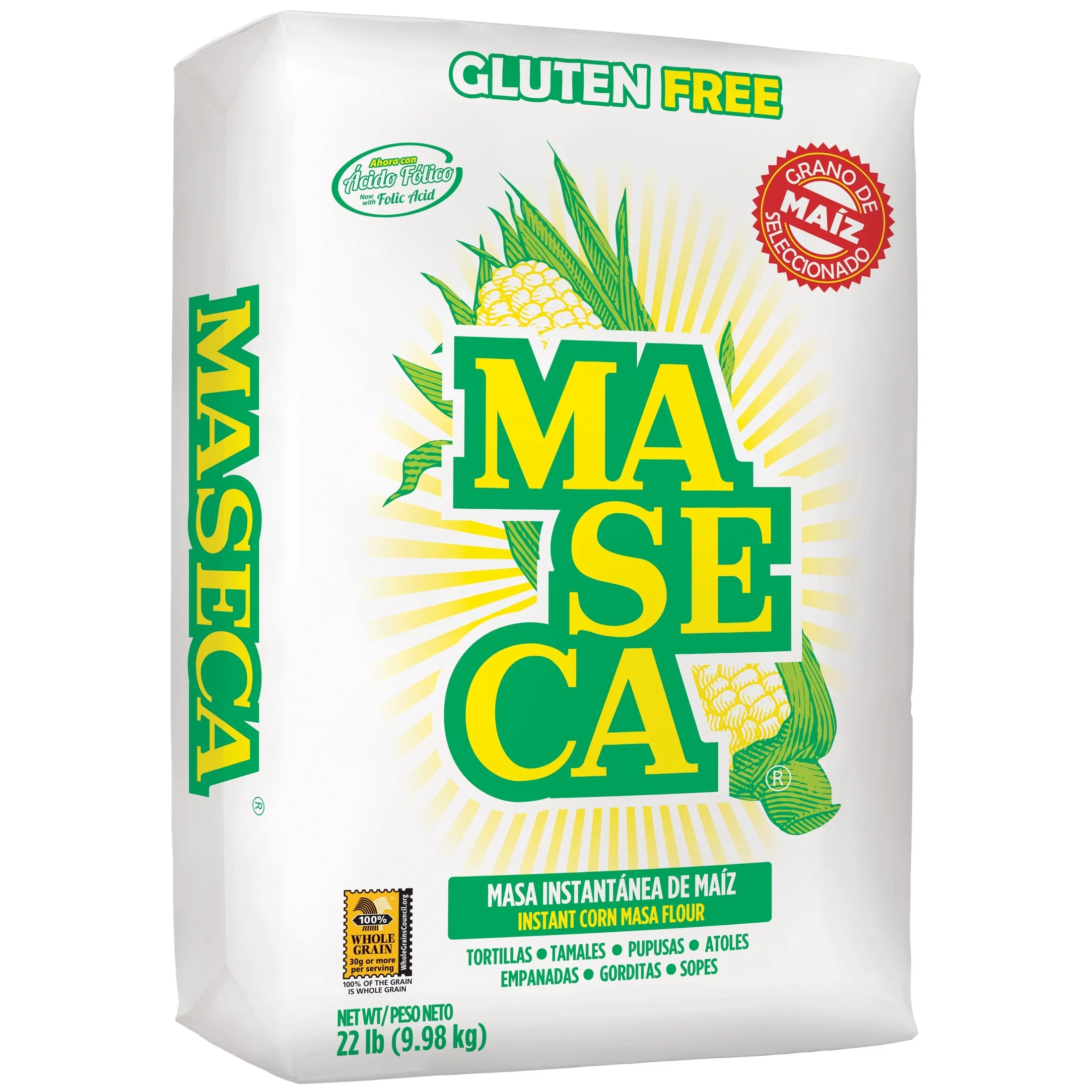 Gluten Free Instant Corn Masa Flour, 352 oz D25817