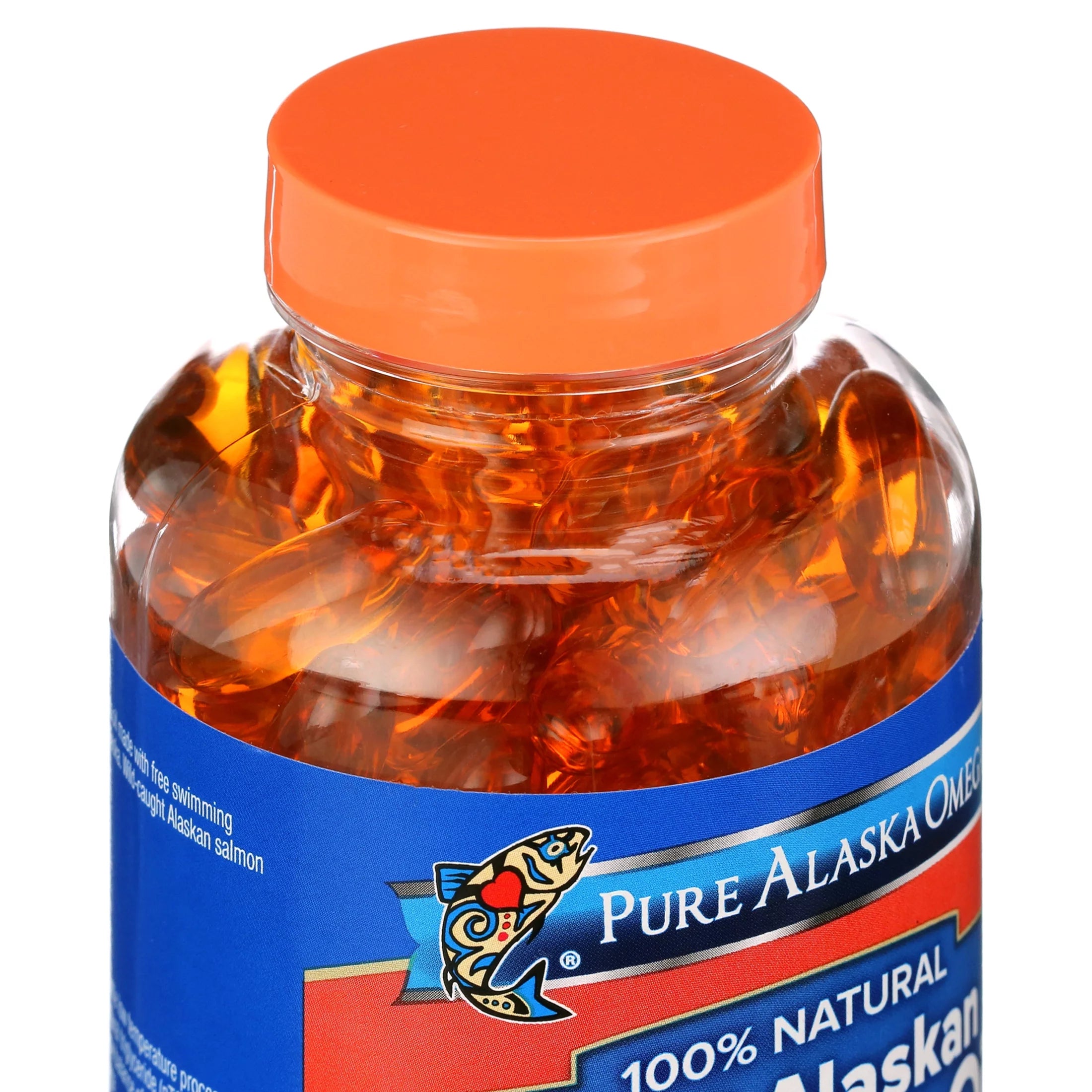 Wild Salmon Oil 1000 mg Softgels, 180 Count G62180