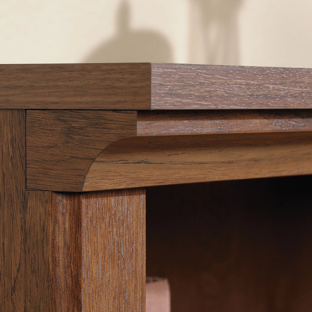 2-Shelf Bookcase, Oiled Oak Finish X5240