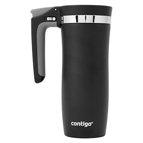 Stainless Steel Travel Mug with Easy-Clean Lid, 16oz A12855