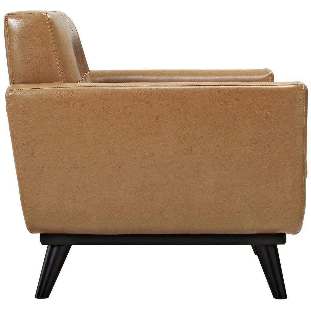 Leather Sofa Set in Tan F27493
