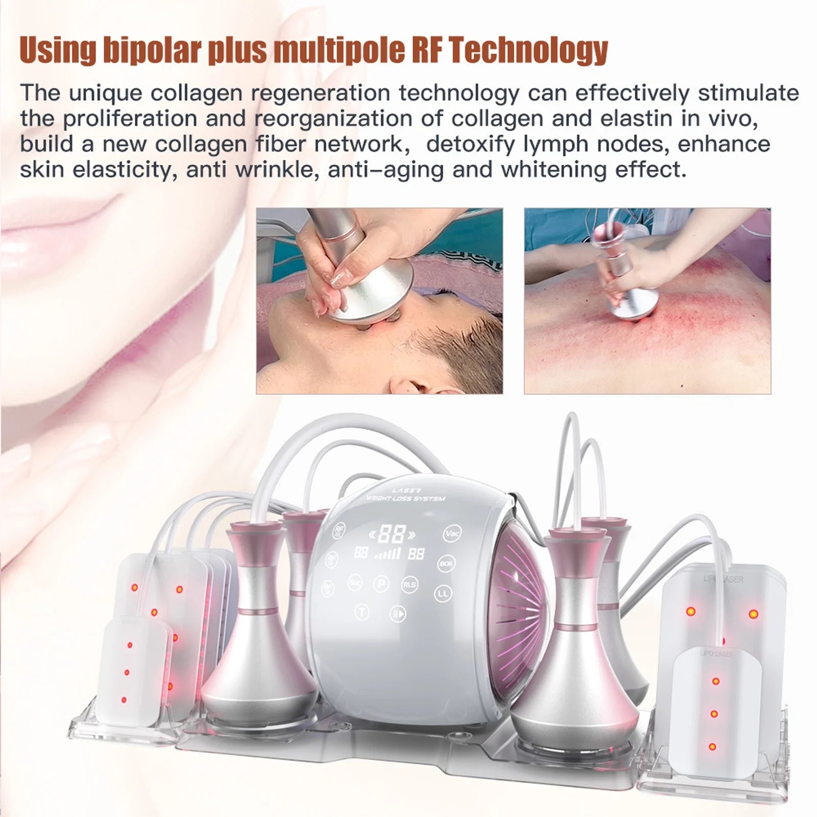80K Cavitation RF Body Slimming Skin Lifting Machine Q981146