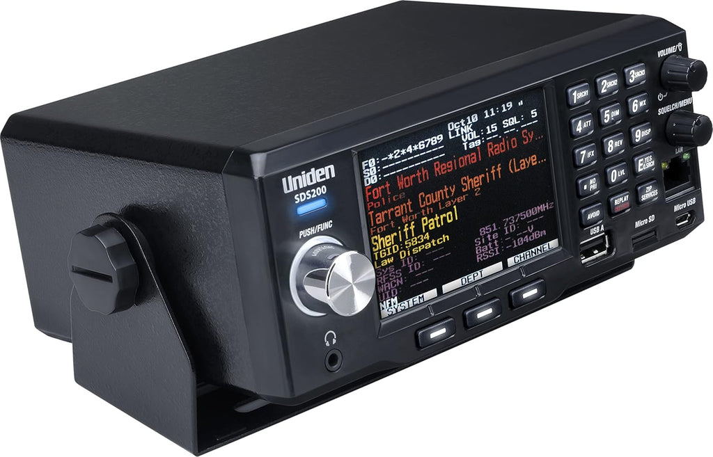 Uniden SDS200 True I/Q TrunkTracker X Base/Mobile Digital Scanner T93827