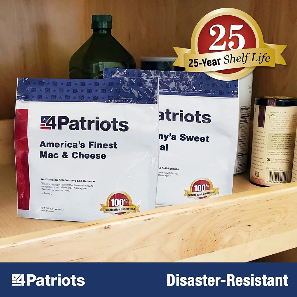 Emergency Food Supply 72-Hour Survival Kit Freeze Dried 16 Servings O180