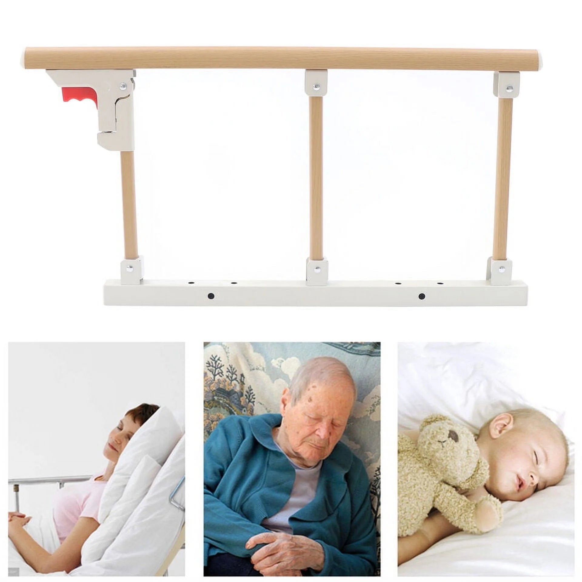 Bed Side Rail Safety Guard for Elderly Adults K577344