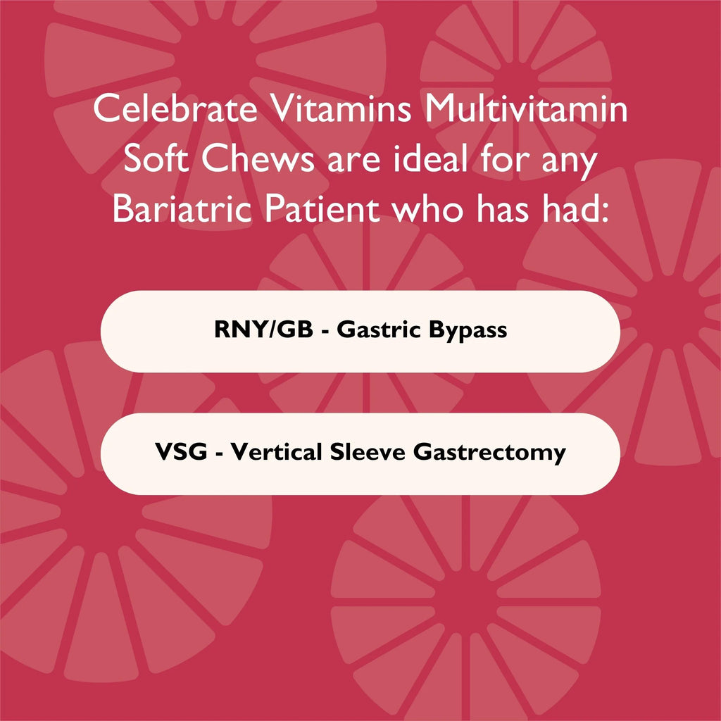 Bariatric Multivitamin Soft Chews, Tropical Orange, 180 count N835