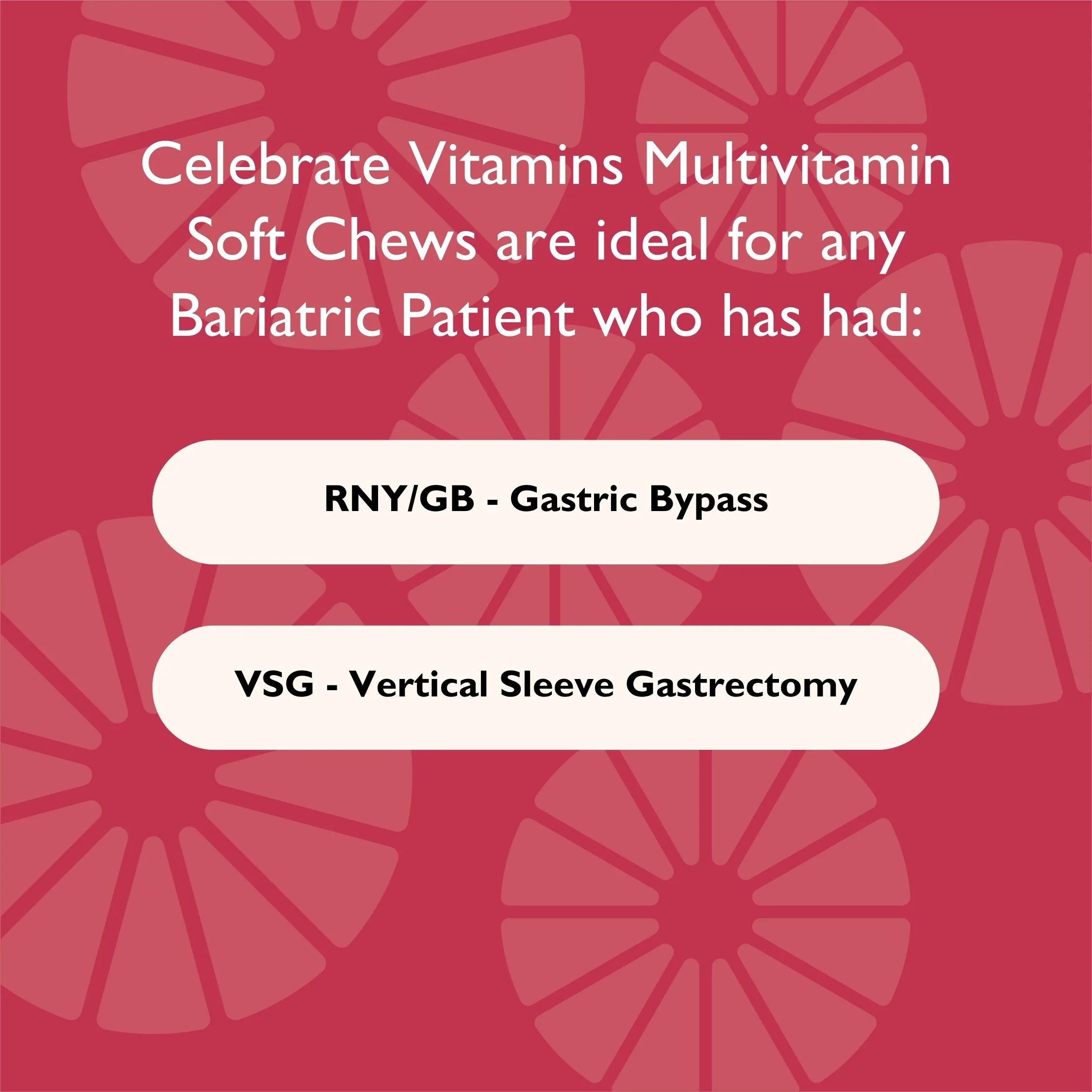 Bariatric Multivitamin Soft Chews, Tropical Orange, 180 count N835