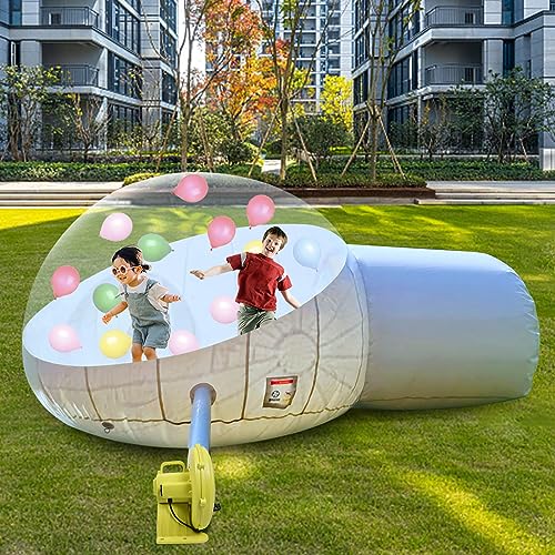Inflatable Bubble Tent for Outdoor Camping, Transparent, Fits 3-5 Adults R17458