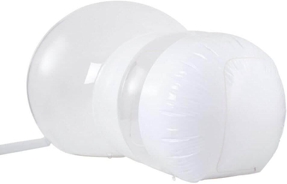 3M Inflatable Bubble House Outdoor PVC Inflatable Tent D-Ring Tent Outdoor Camping Camping Blowing Diameter, for Indoor/Outdoor Family Backyard Camping, Holiday Party, Transparent
