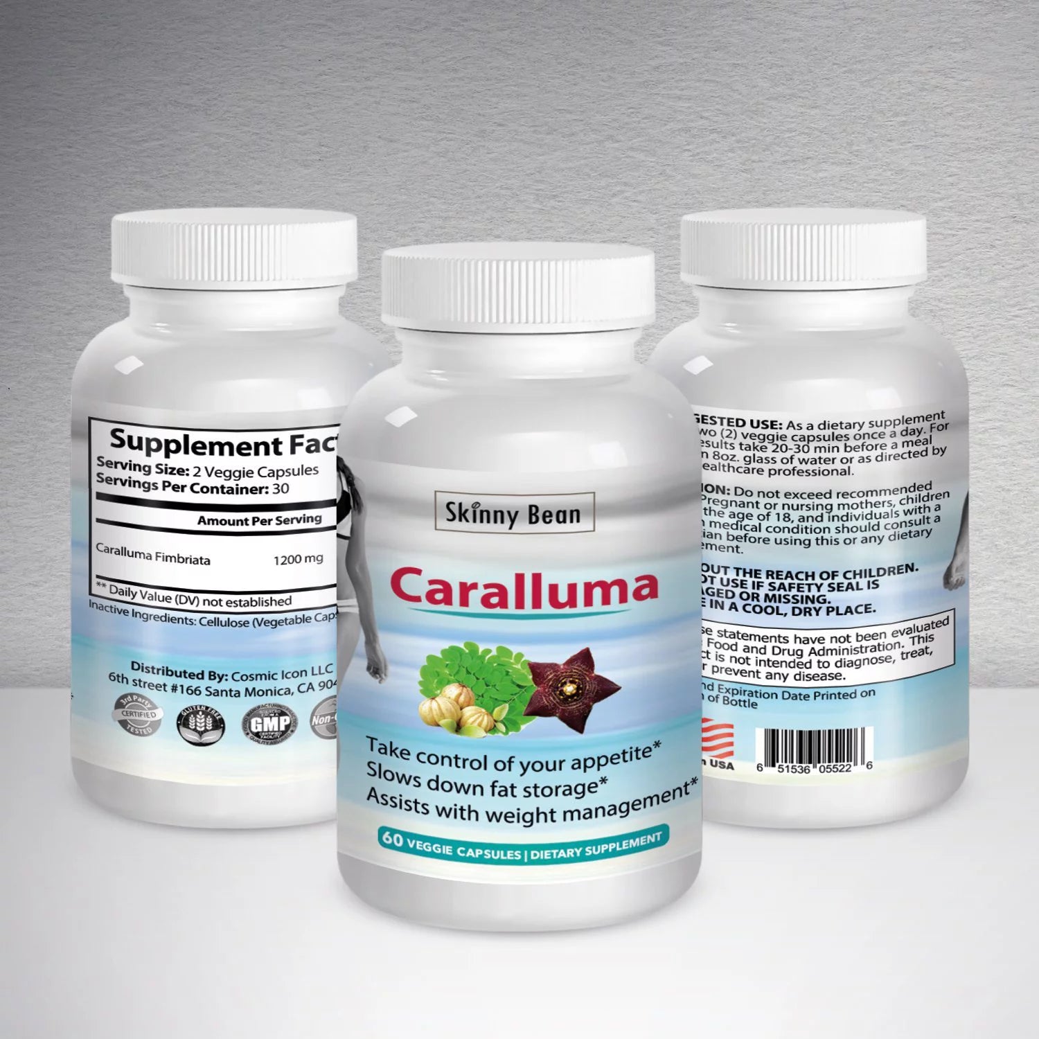 Caralluma Fimbriata Extract 1200mg Appetite Suppressant Diet Pills A405029