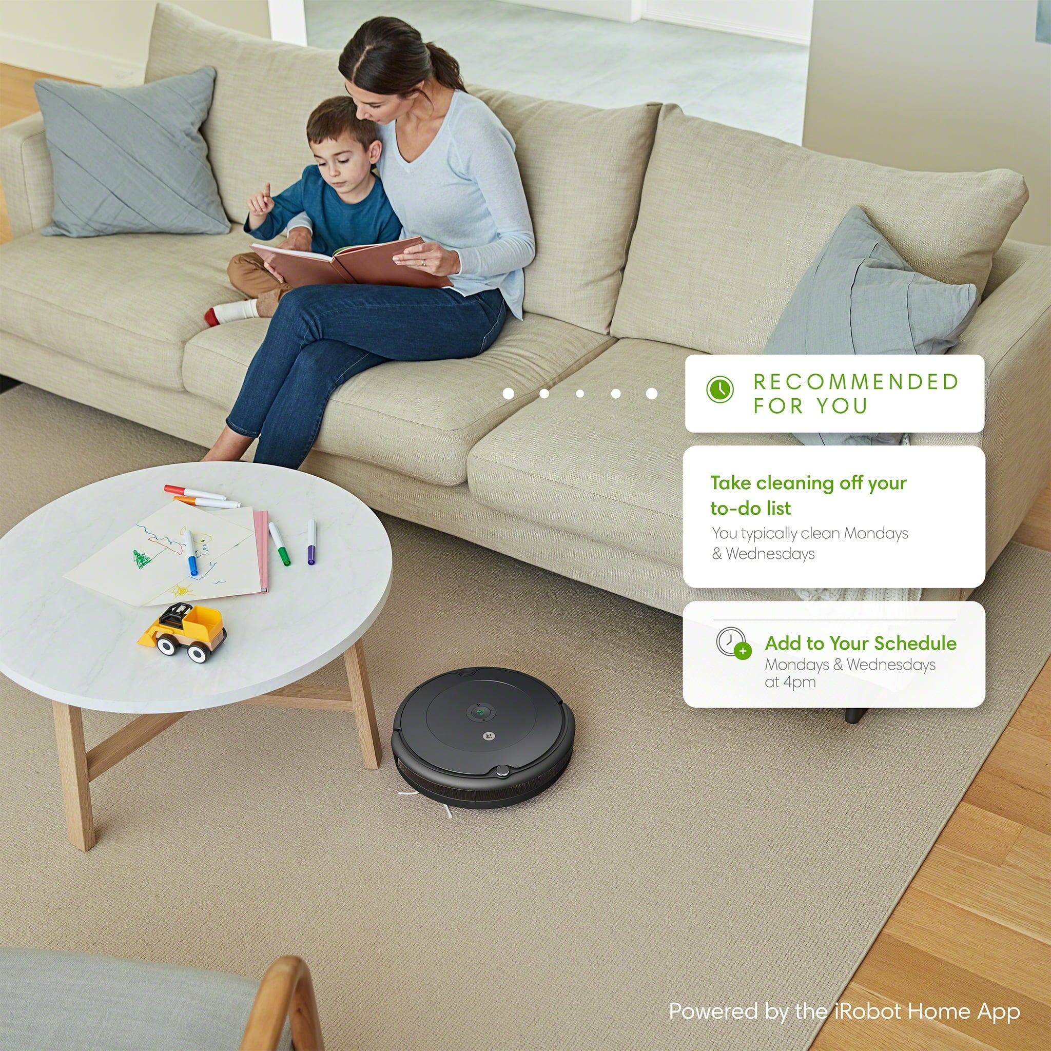 Robot Vacuum with Wi-Fi Connectivity, Good for Pet Hair and Carpets Q985