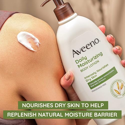 Daily Moisturizing Body Lotion with Soothing Oat, Fragrance-Free, 18 Fl Oz G324218
