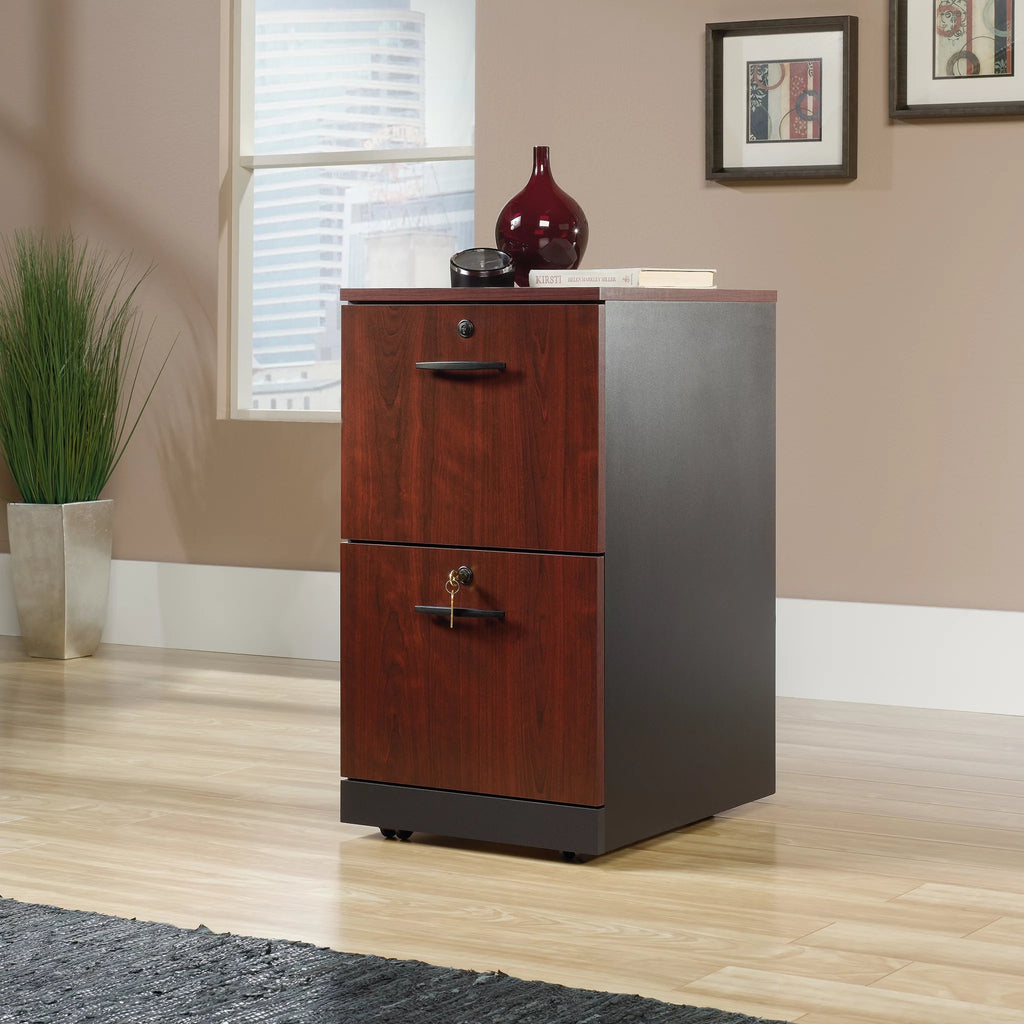 Classic Cherry Finish Wood File Cabinet B209717
