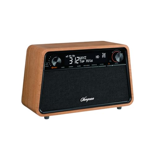 HD Radio AM/FM Bluetooth Wooden Cabinet Radio Y781