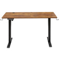 SKYSHALO 47.2" x 23.6" Adjustable Height Standing Desk Electric for Home & Office