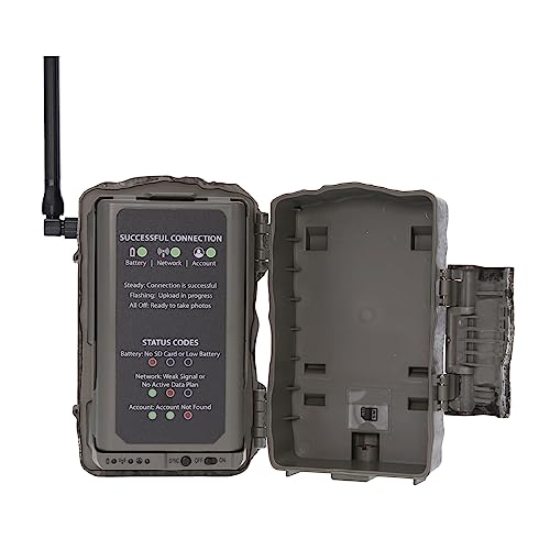 Cellular Trail Camera 36MP 1080P Video with 32GB SD Card and Card Reader 2-Pack B37770