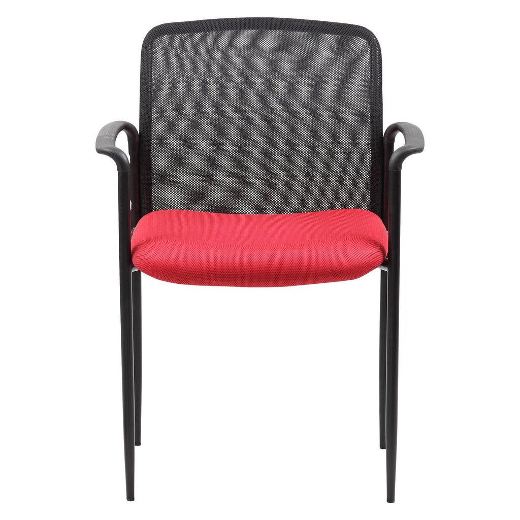 Stackable Mesh Guest Chair, Grey X952