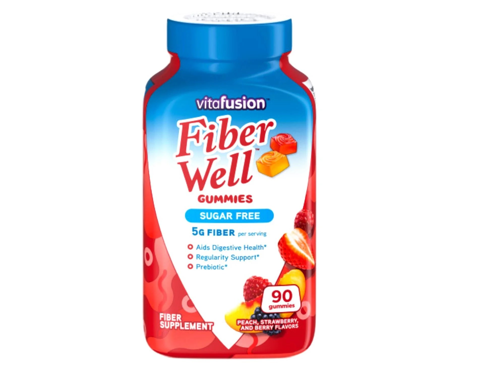 Sugar Free Fiber Supplement & Calcium Gummy Vitamins G7242