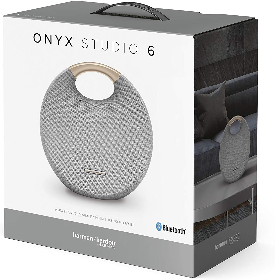Bluetooth Speaker with Handle - Gray U19351