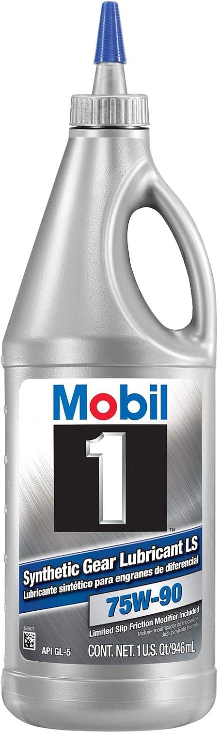 Mobil 1 104361-UNIT 75W-90 Synthetic Gear Lube - 1 Quart