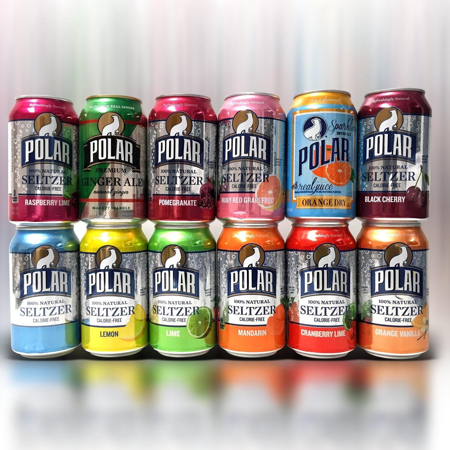 12 Flavors Variety Pack Seltzer N2446