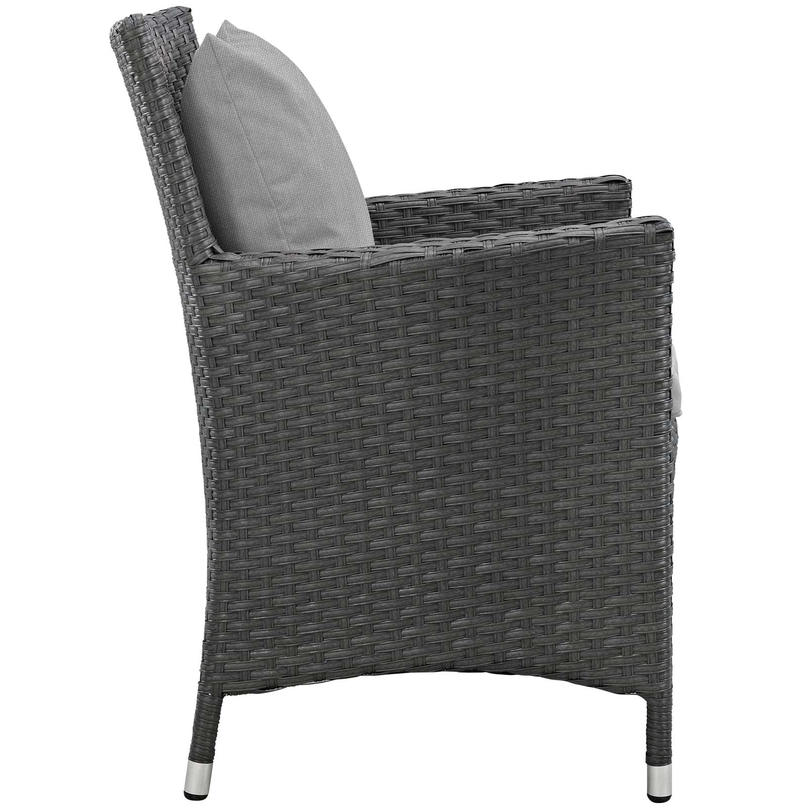 Outdoor Patio Dining Set with Cushioned Chairs T6873