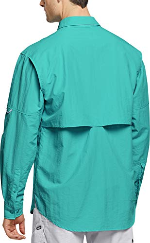 Men's Performance Fishing Shirt UPF 50+ Breathable Long Sleeve J722