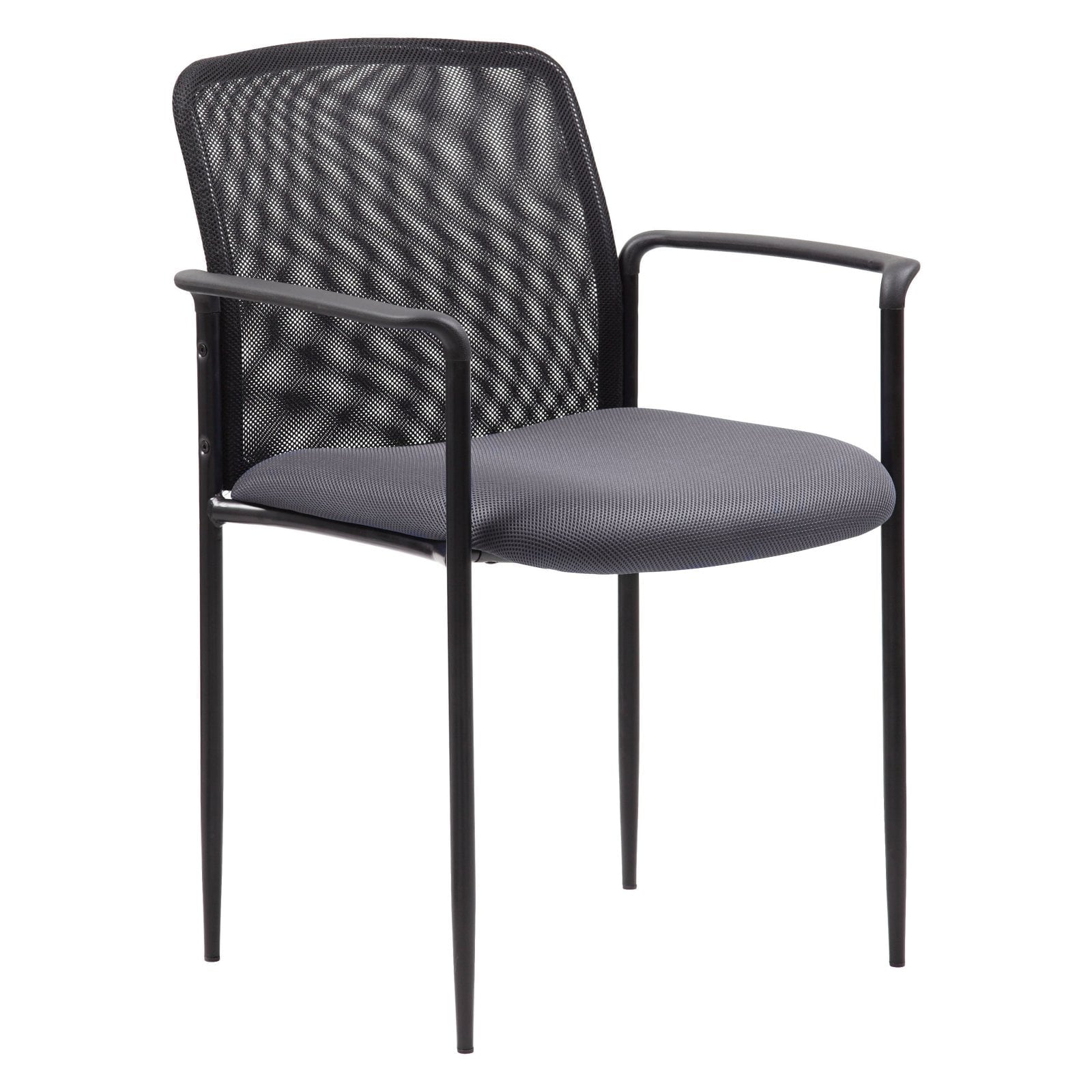 Stackable Mesh Guest Chair, Grey X952