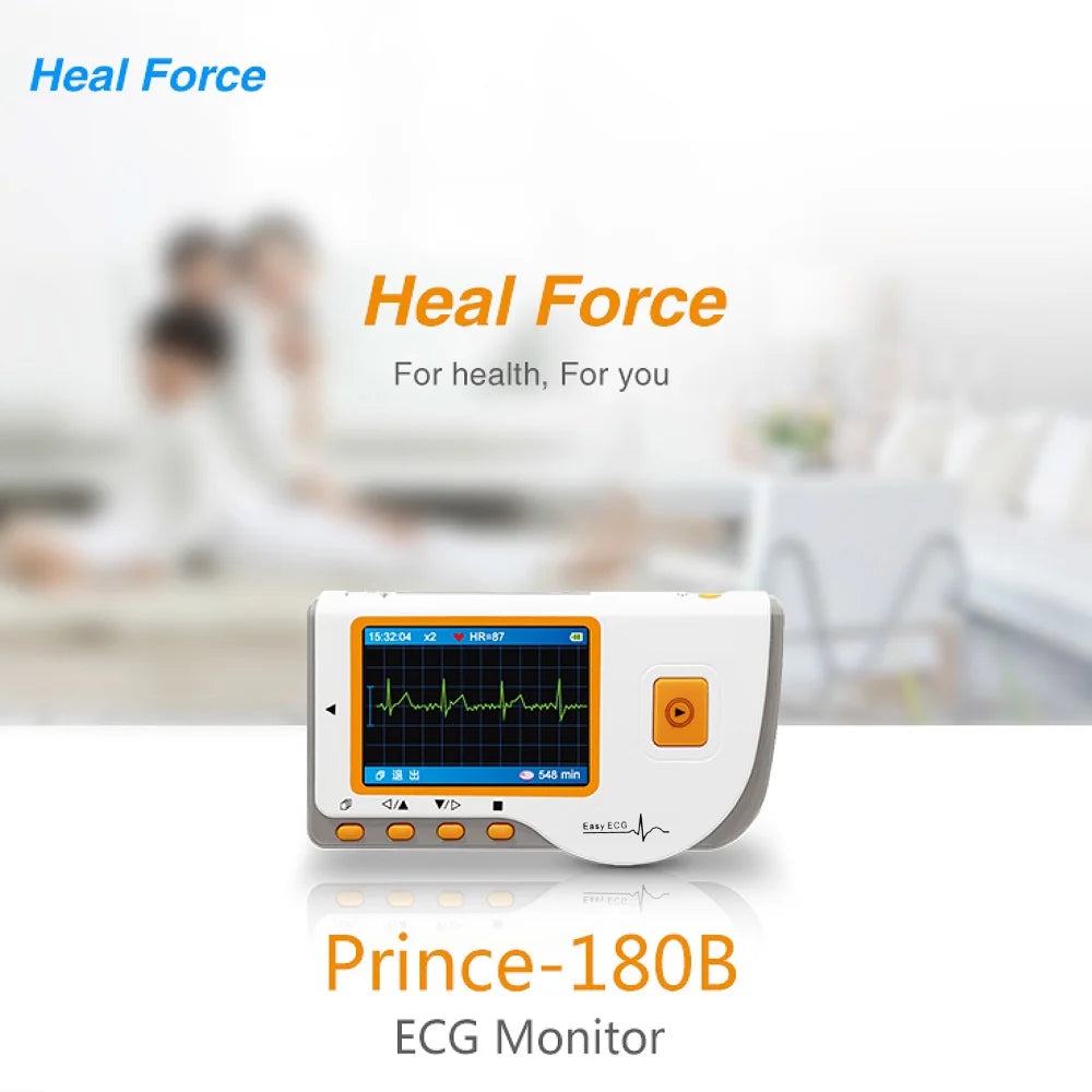 Handheld LCD Home EKG Device with USB Cable N5273