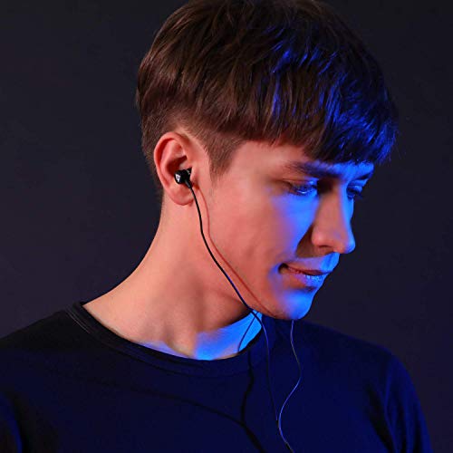 USB-C Earbuds with Microphone and 3.5 mm Jack, Black U6946
