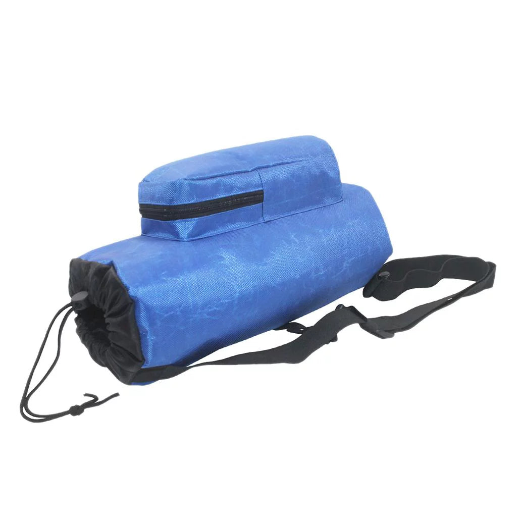 Oxygen Cylinder Tank Holder Backpack Sleeve Bag with Adjustable Shoulder Strap F27384