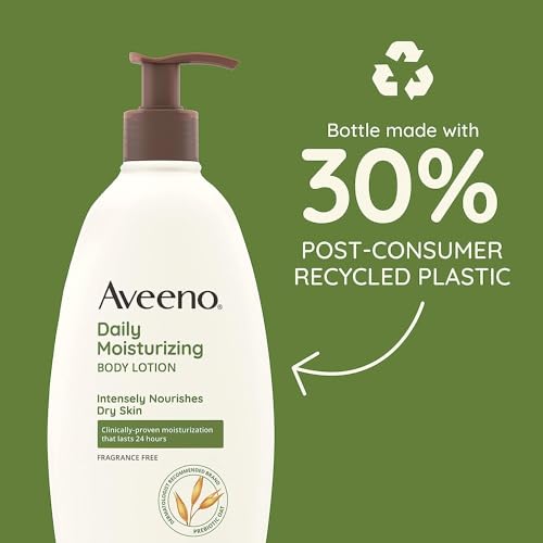 Daily Moisturizing Body Lotion with Soothing Oat, Fragrance-Free, 18 Fl Oz G324218