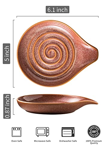 Spoon Rest for Stove Top Cooking Spoon Holder for Kitchen Countertop W18305