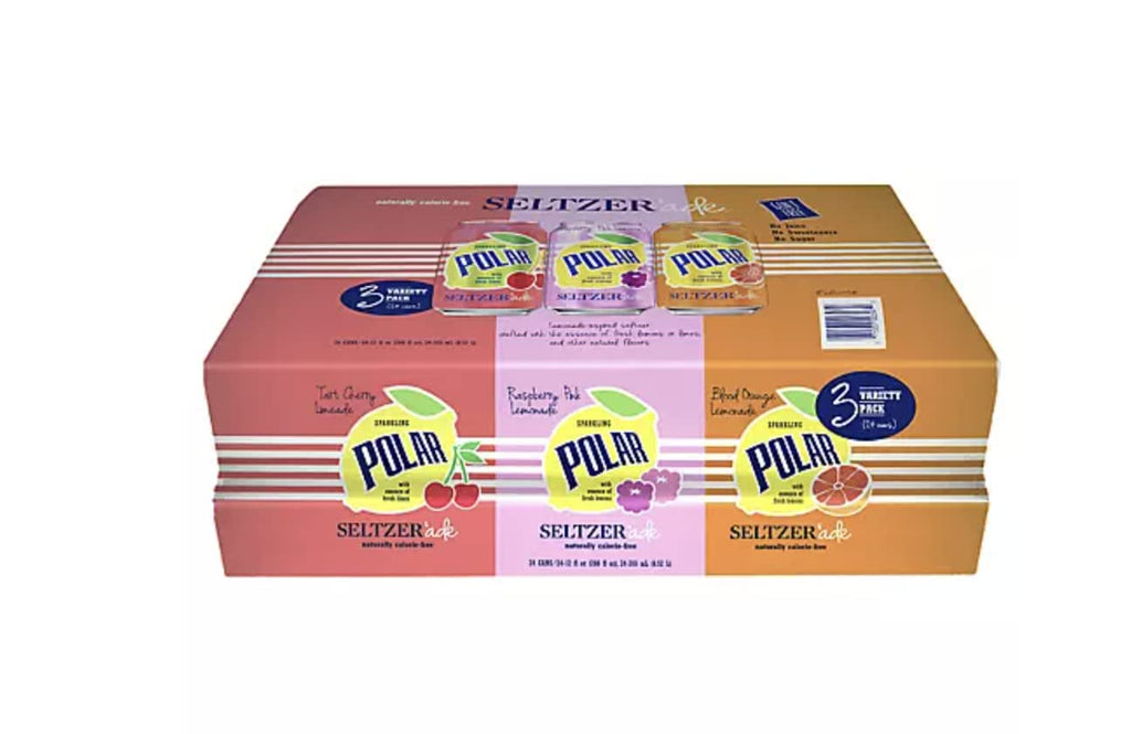 Valpa Products Polar Seltzer Ade Variety Pack, 48 pk./12 oz.