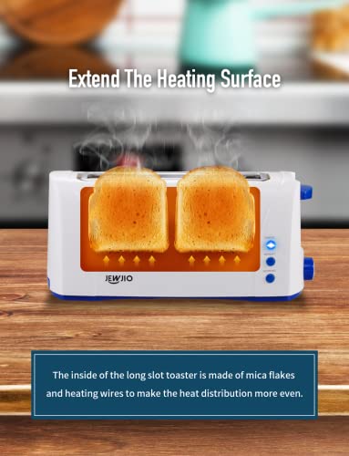 2 Slice Wide Slot Toaster with Defrost and Reheat I108856