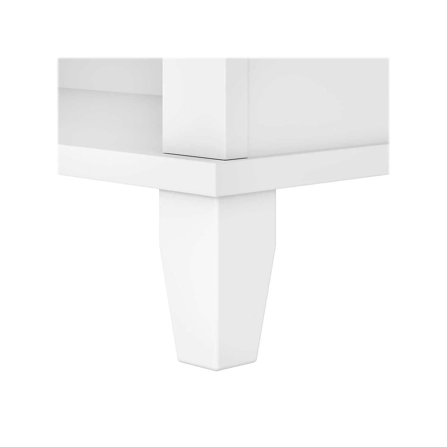 White 5 Shelf Tall Bookcase P636498