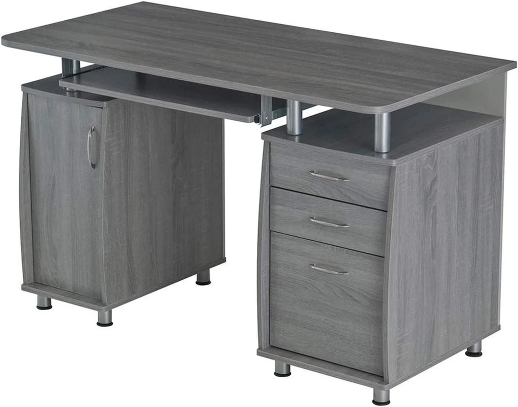 Gray Small Computer Desk M27748